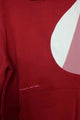 neapolitan coloured sweater, red hoodie, upcycled clothing
