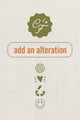 make your threaded piece your own, add an alteration. crop to your preferred length